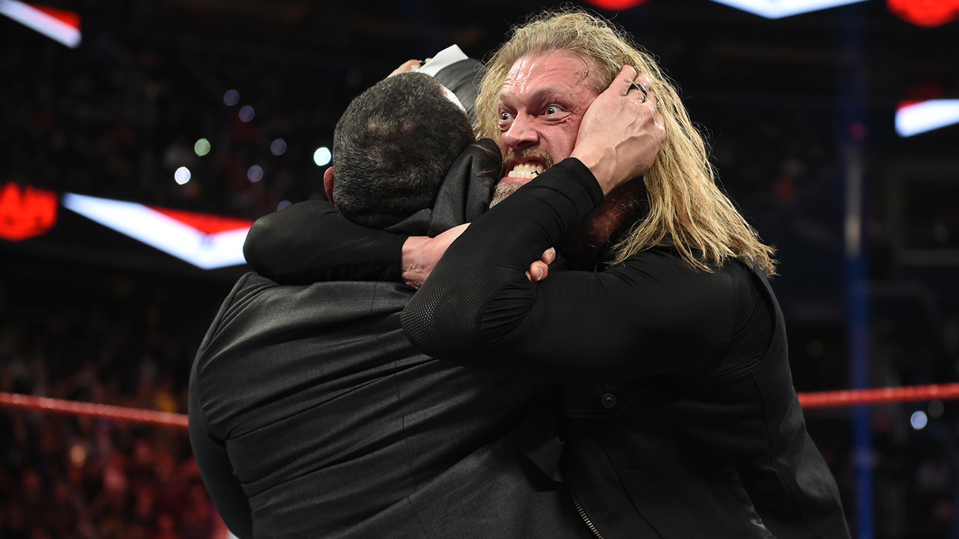 Edge brawled with Randy Orton and attacked MVP