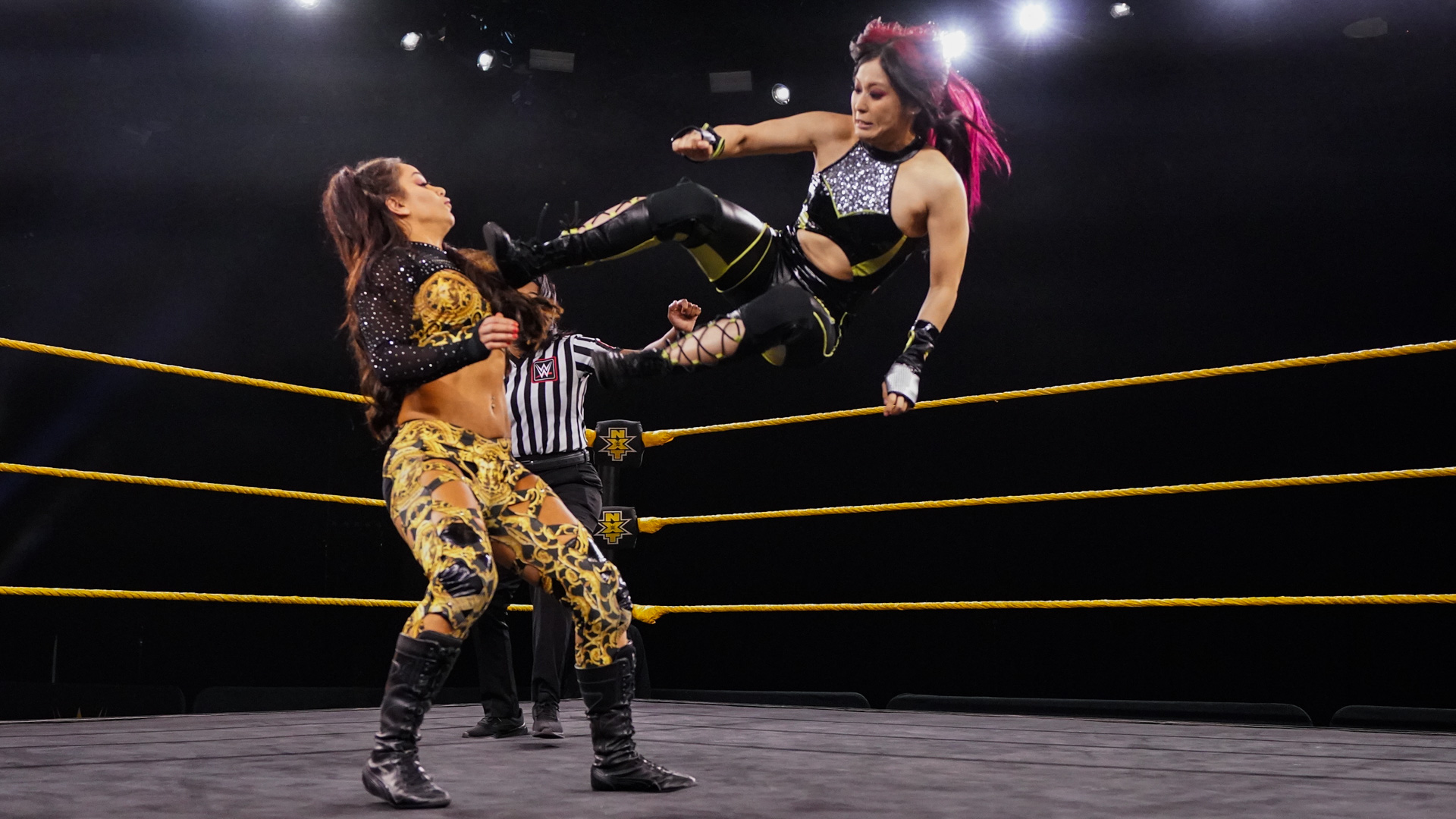 Io Shirai def. Aliyah to qualify for the NXT Women’s Championship No. 1 Contender’s Ladder Match