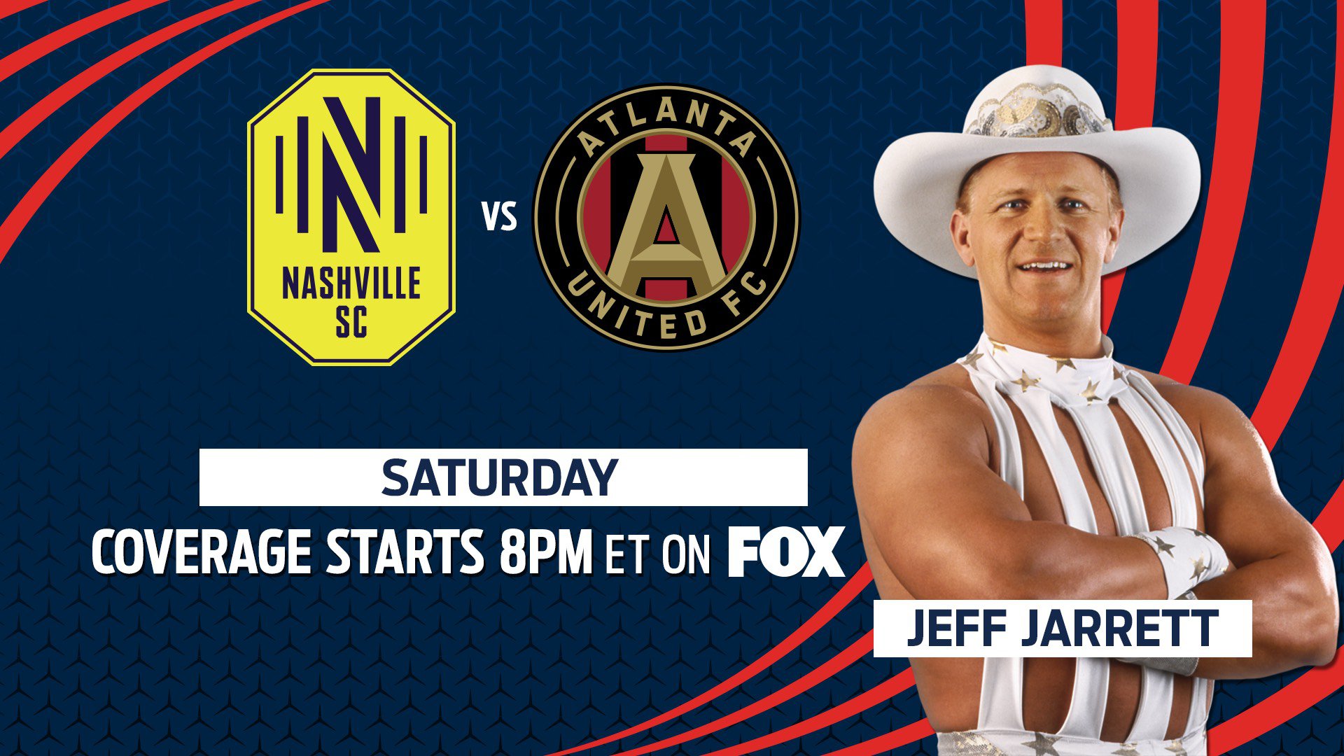 Jeff Jarrett helped welcome MLS to Nashville