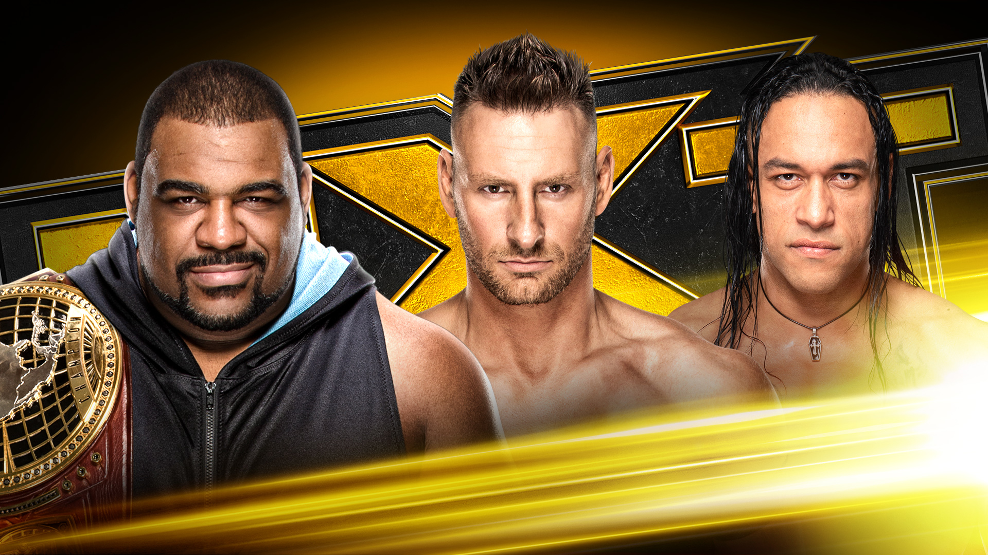 Keith Lee defends NXT North American Title against Dominik Dijakovic and Damian Priest next Wednesday on USA Network