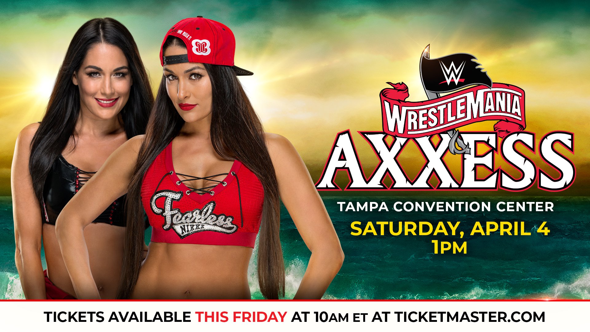 Nikki & Brie Bella Platinum+ autograph signing announced for WrestleMania Axxess; Tickets available this Friday at 10 a.m. ET