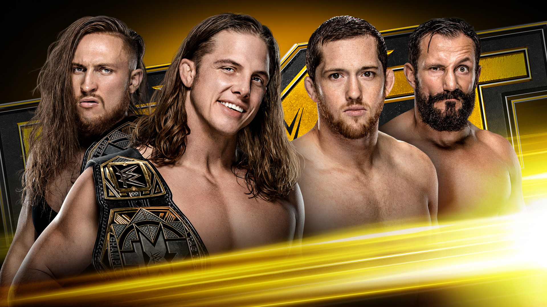 The BroserWeights defend the NXT Tag Team Titles against Undisputed ERA next Wednesday