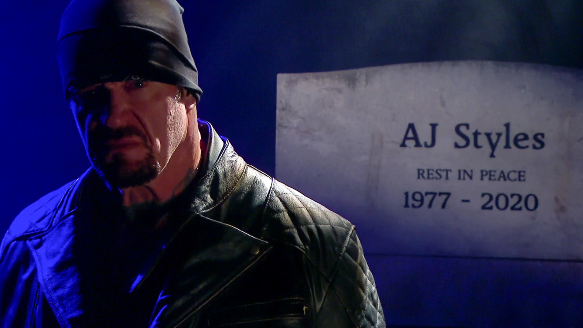 The Undertaker addressed AJ Styles