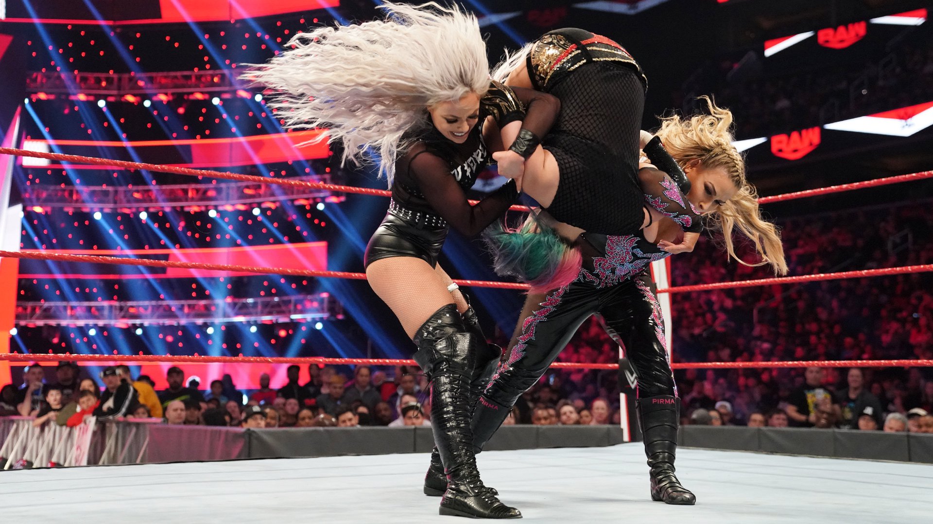 WWE Women’s Tag Team Champions The Kabuki Warriors def. Natalya & Liv Morgan