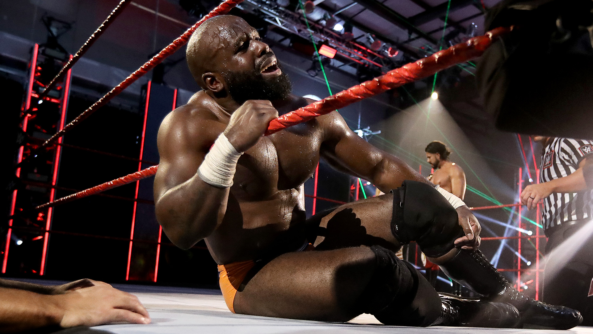 Apollo Crews injured, out of Men’s Money in the Bank Ladder Match