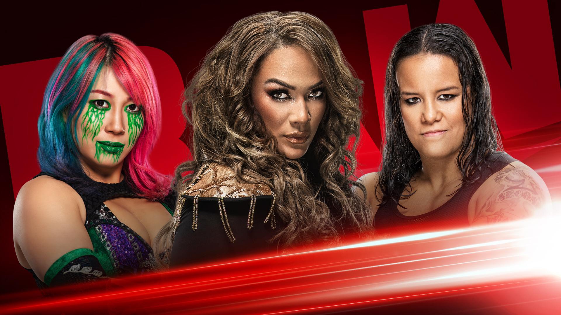 Asuka, Jax and Baszler square off in Triple Threat action tonight