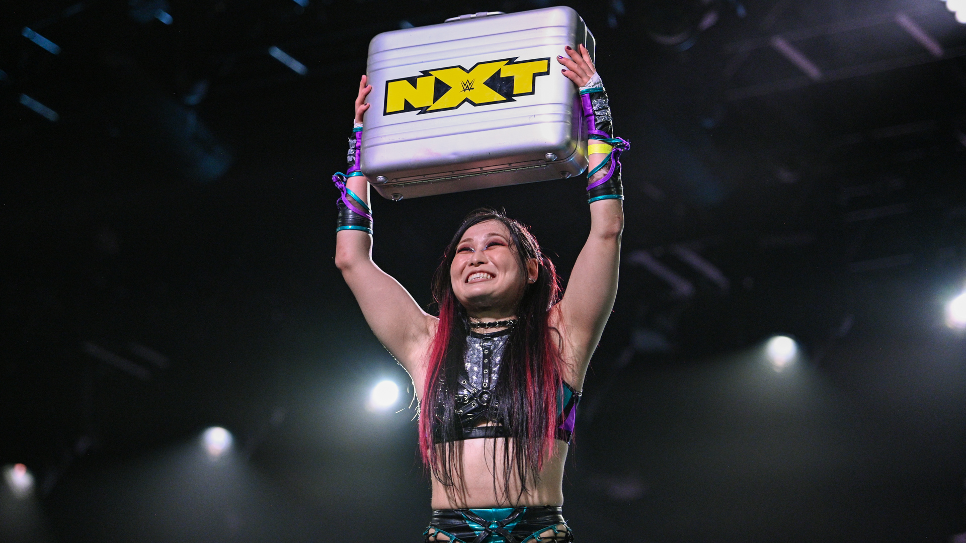 Io Shirai won an NXT Women’s Championship No. 1 Contender’s Ladder Match