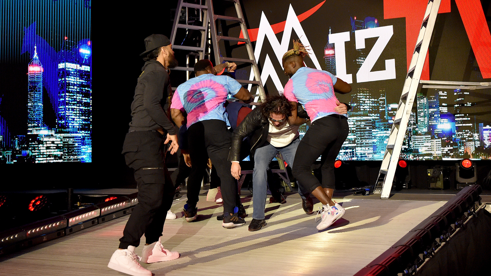 “Miz TV” descended into all-out chaos en route to WrestleMania