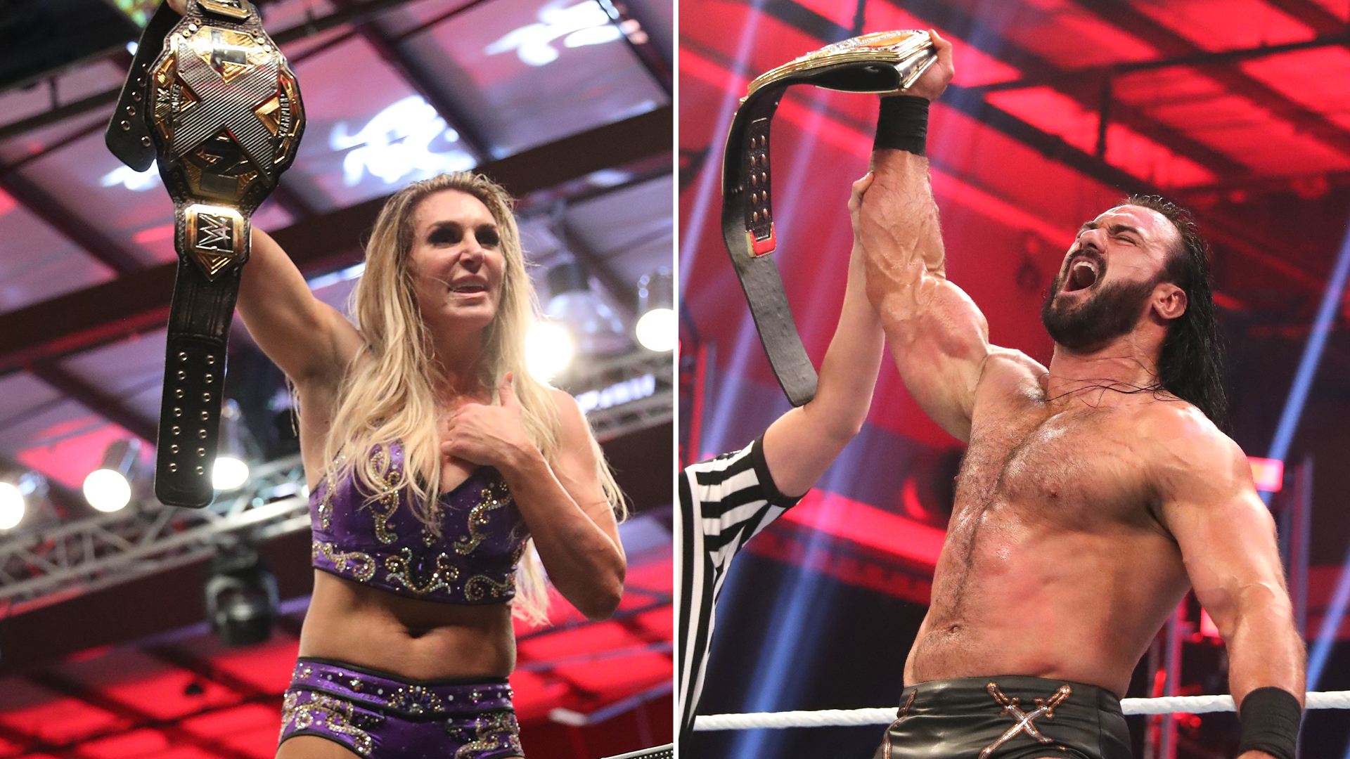 New champions Drew McIntyre and Charlotte Flair to appear on ESPN Monday morning