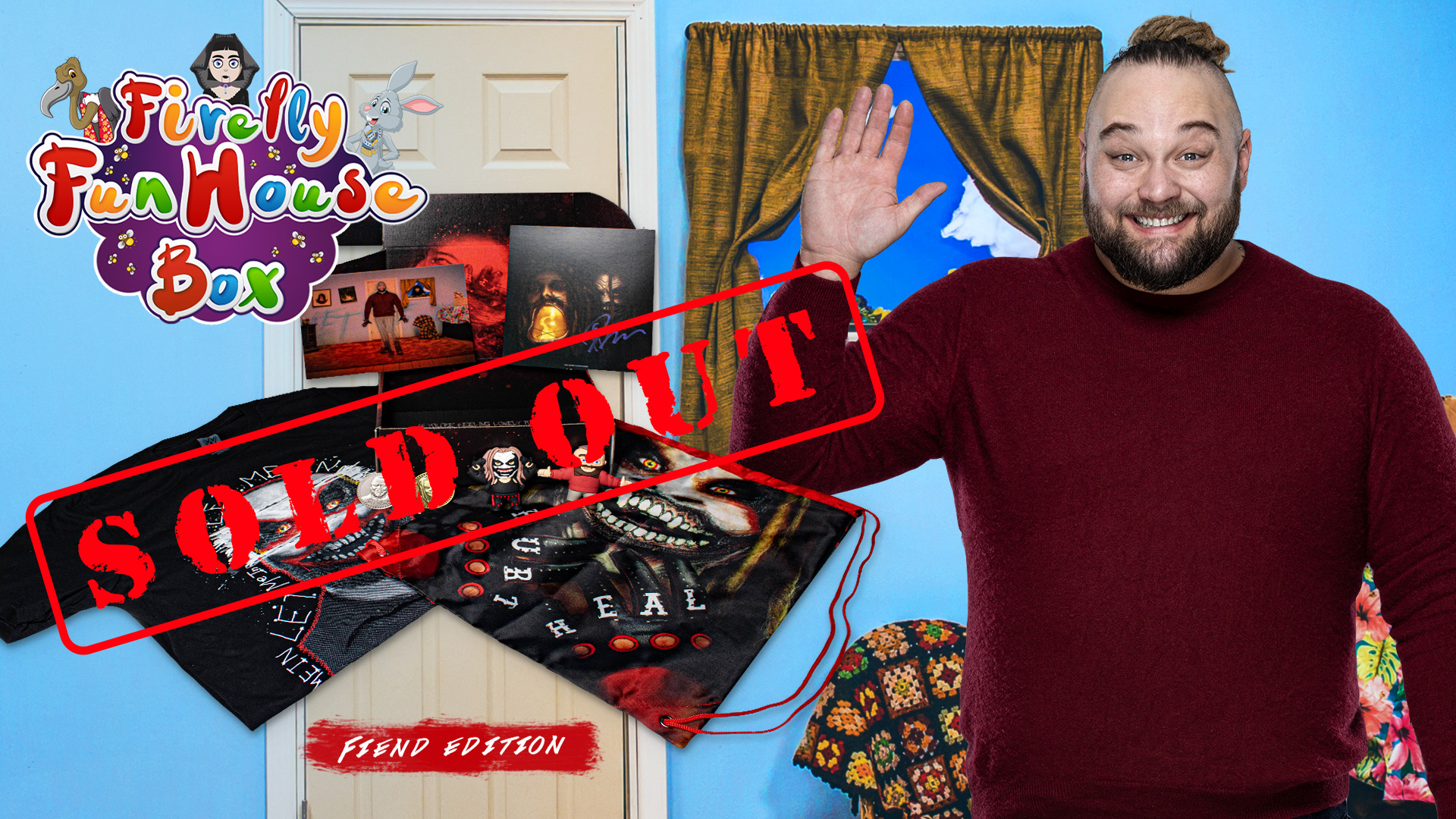 “The Fiend” Collector’s Box is sold out