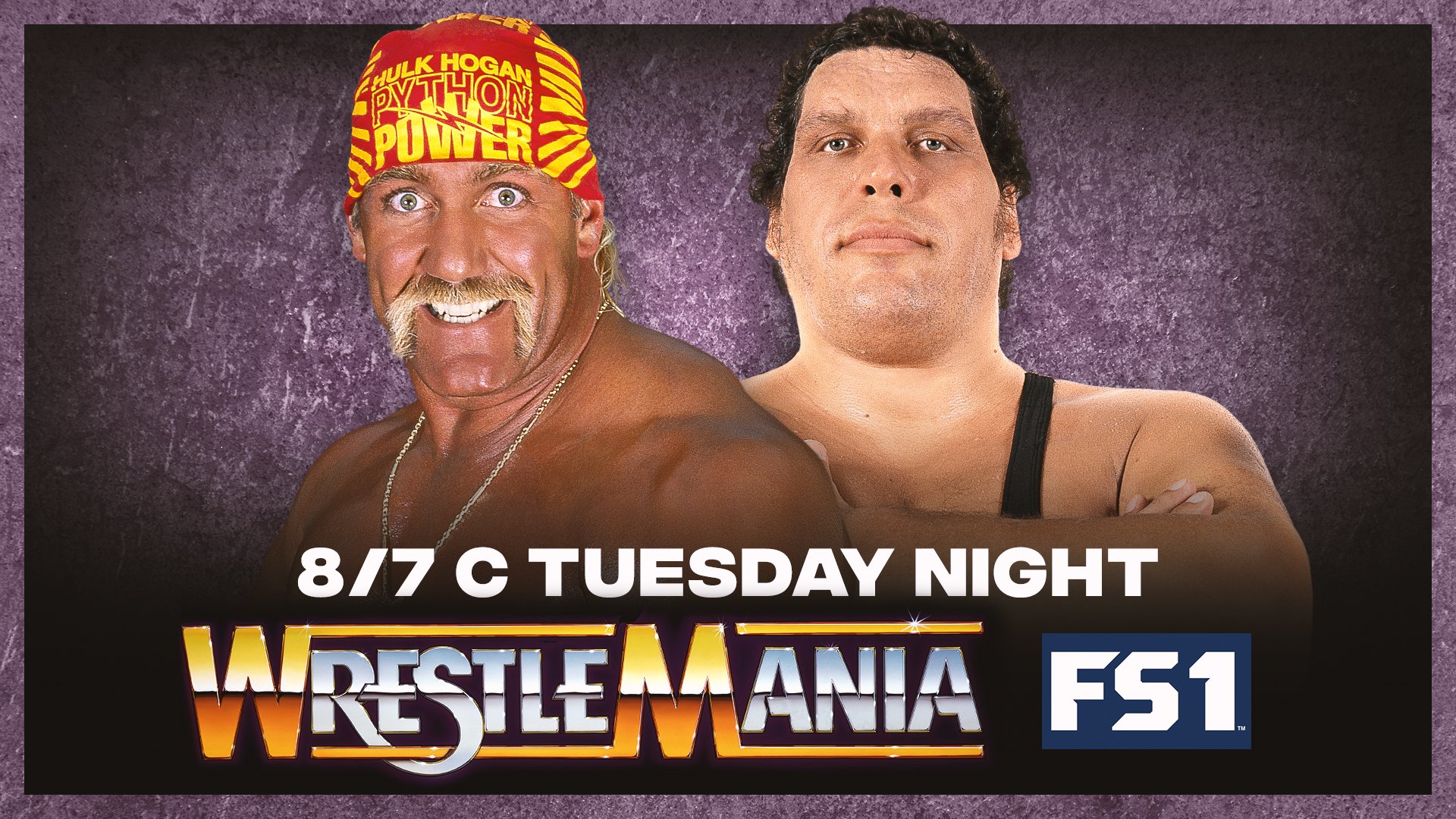 See WrestleMania III in its entirety tonight on FS1