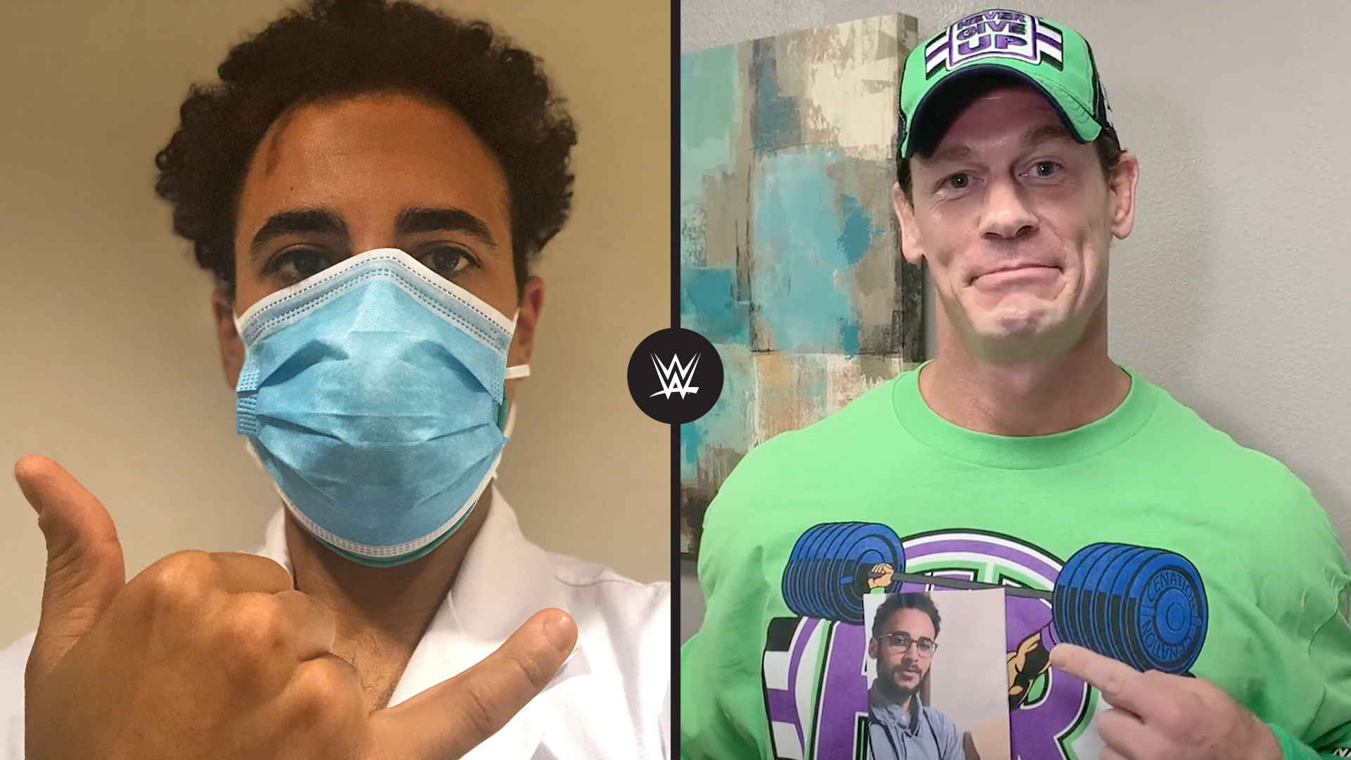 WWE Superstars unite with other professional sports stars in initiative honoring frontline healthcare workers