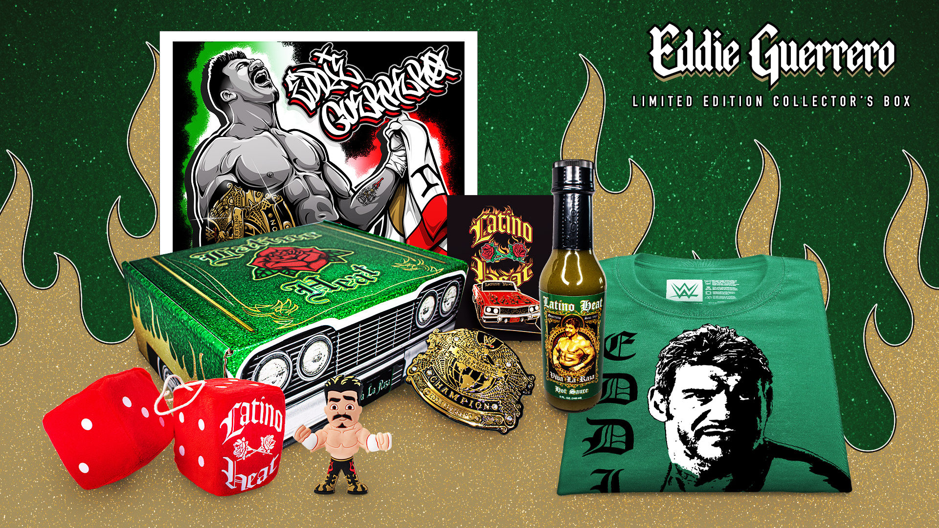 Eddie Guerrero Collector’s Edition Box available now on WWE Shop