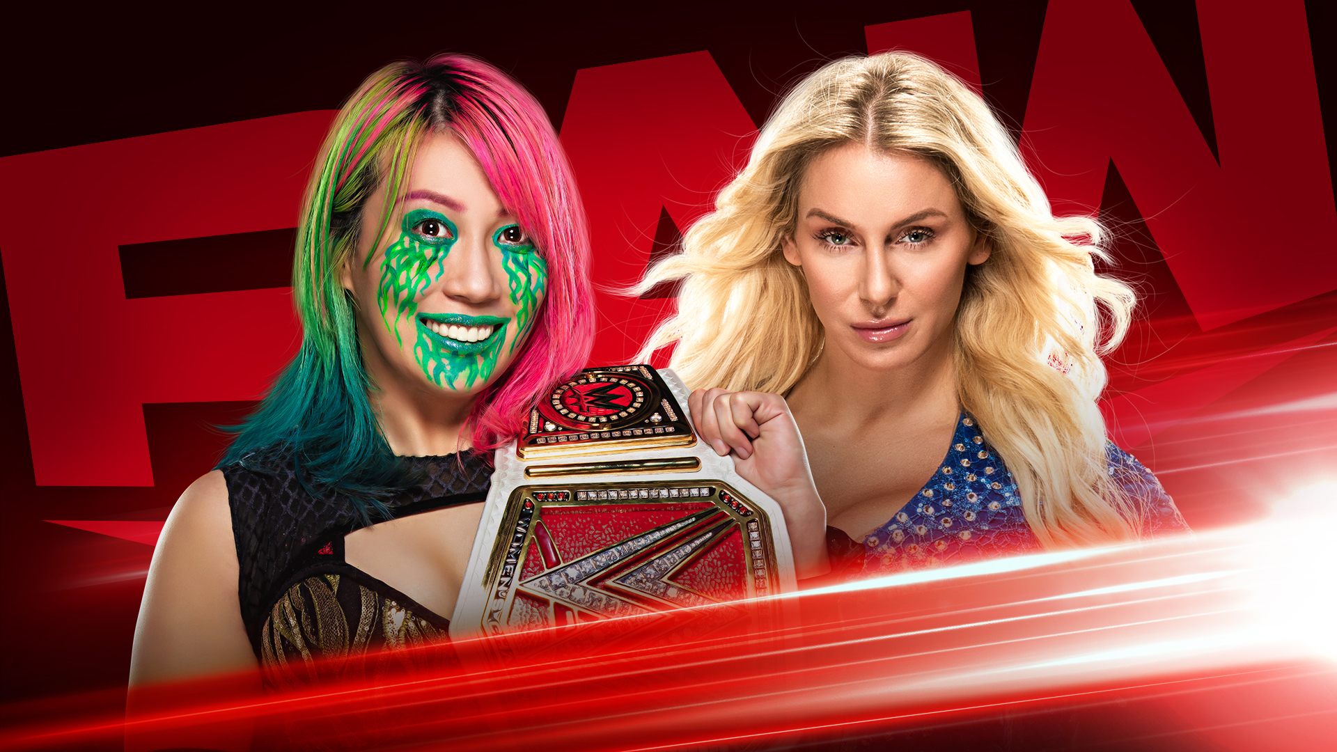 Raw Women’s Champion Asuka welcomes rematch with Charlotte Flair