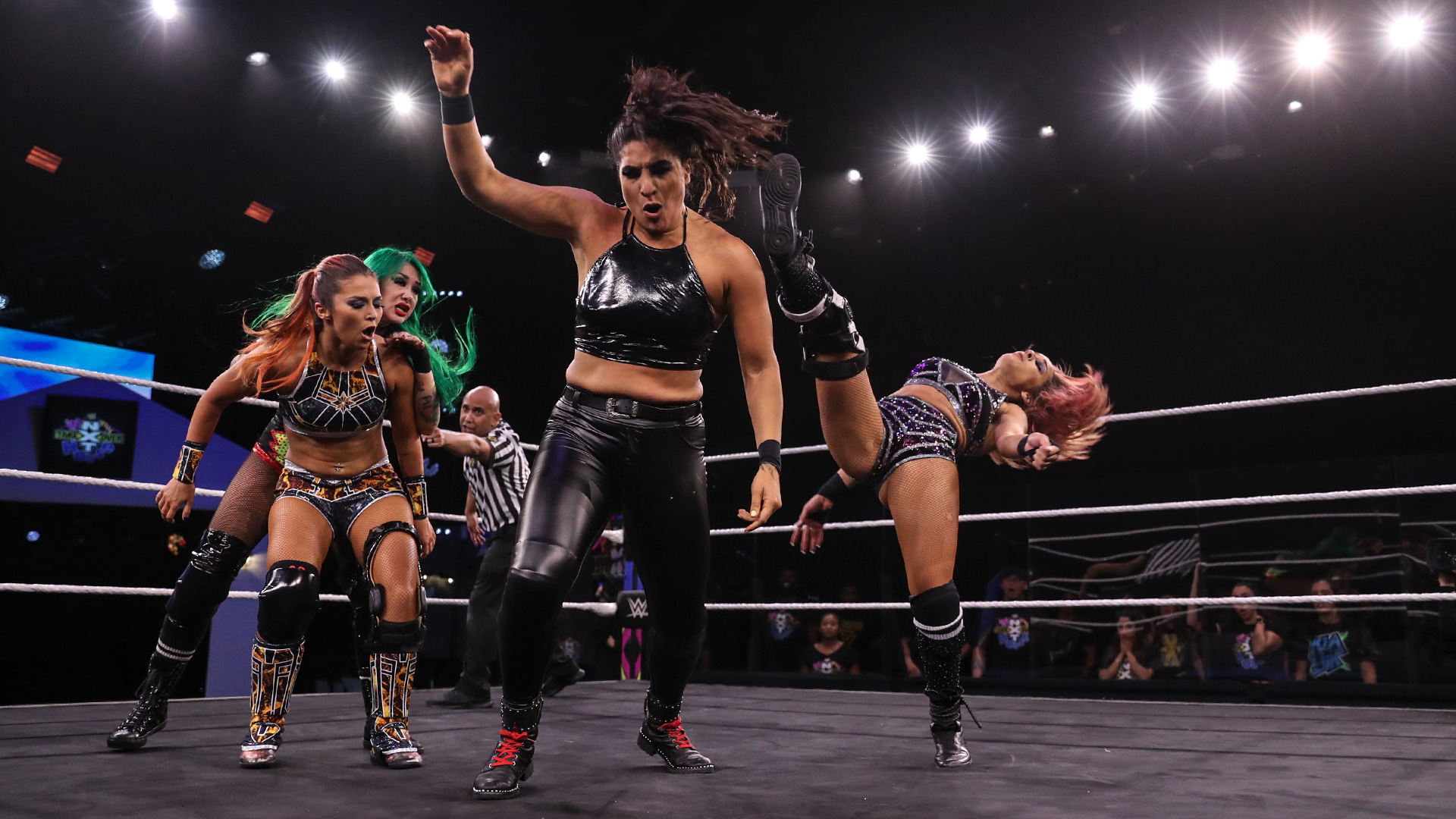 Tegan Nox, Mia Yim & Shotzi Blackheart def. Candice LeRae, Dakota Kai & Raquel González