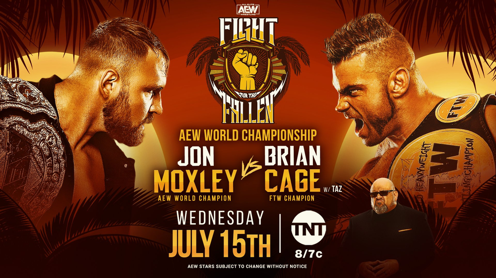 AEW Fight For The Fallen Preview for July 15, 2020