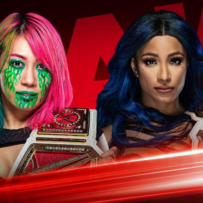 Asuka and Sasha Banks collide for the Raw Women’s Championship this Monday on Raw