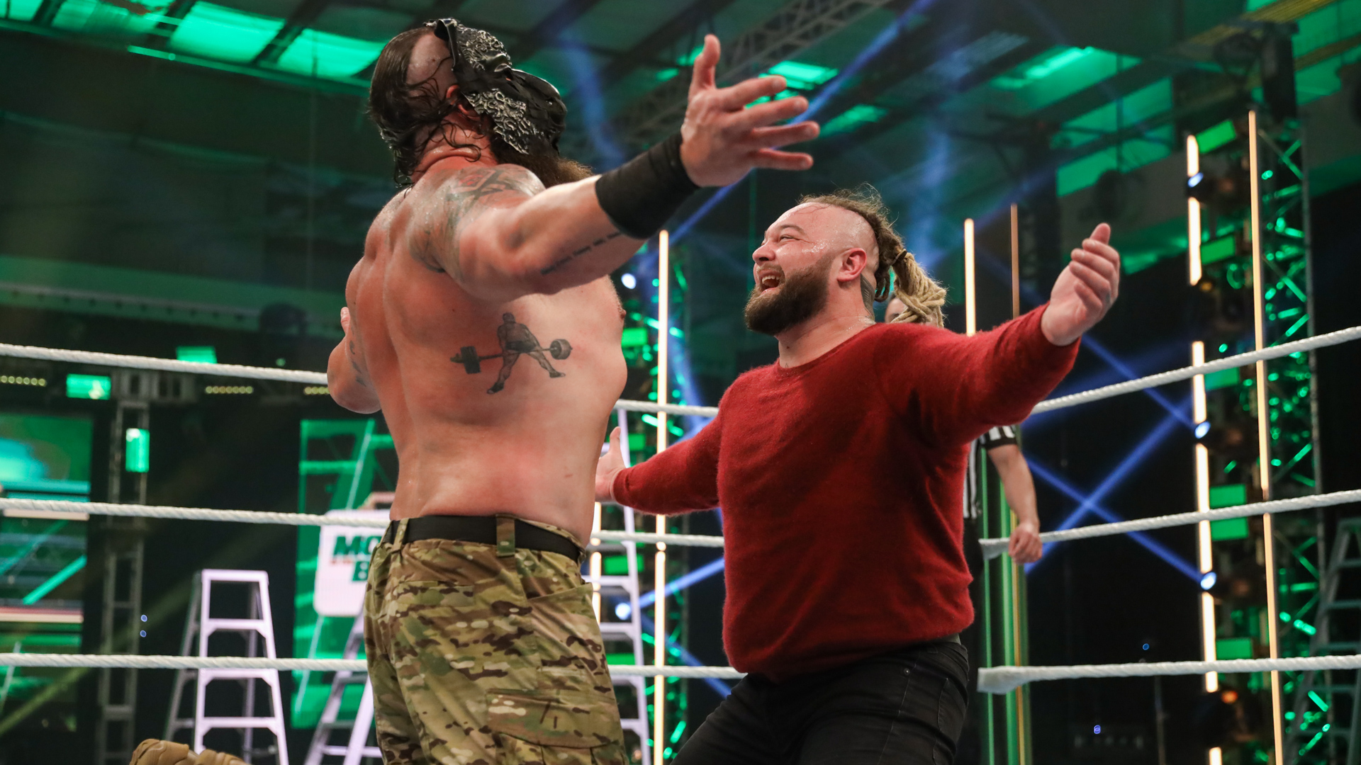 Relive Braun Strowman and Bray Wyatt’s showdown at WWE Money in the Bank