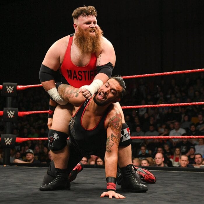 See Andrews, Niven and Mastiff on The Best of NXT UK today