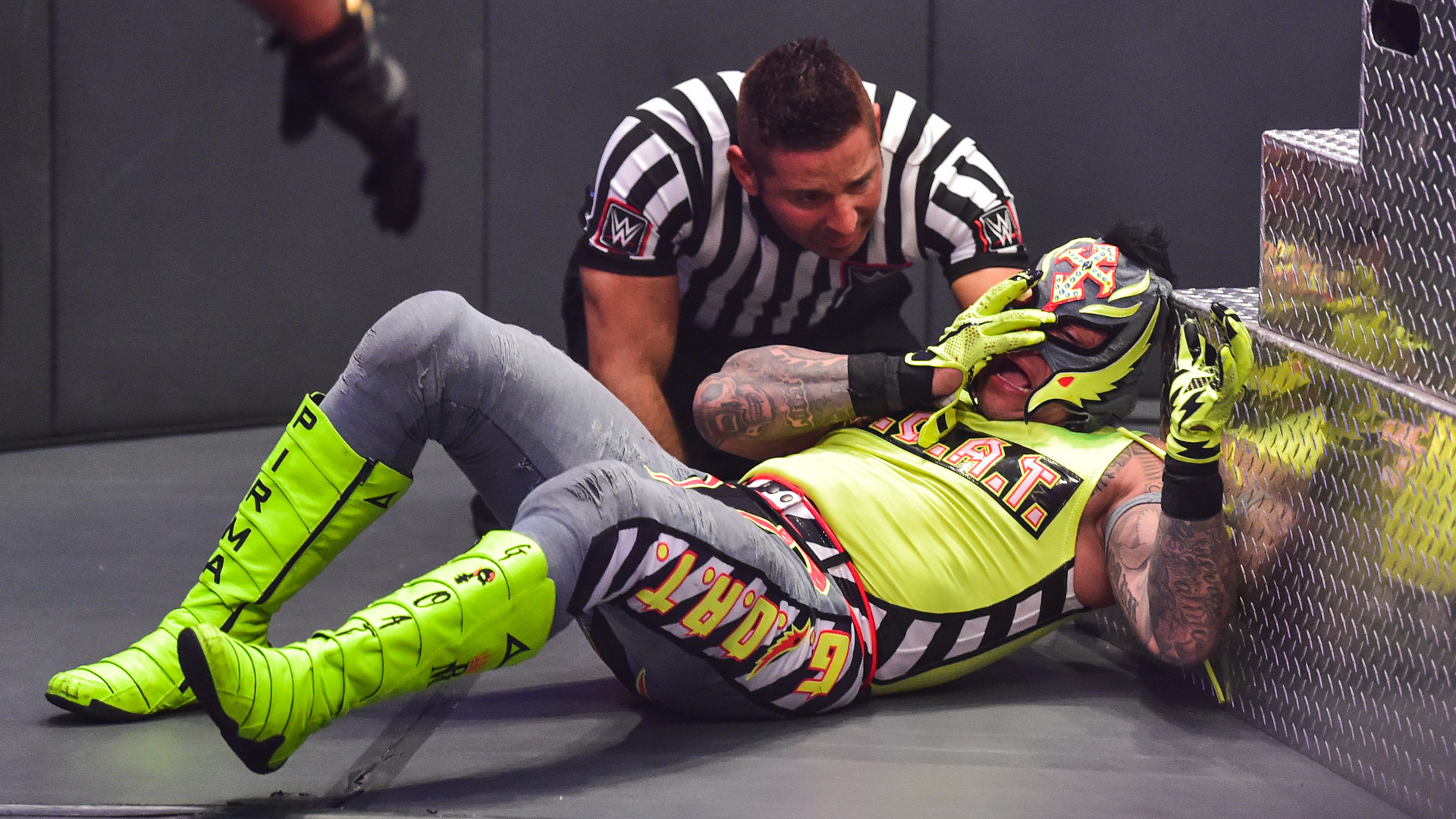 Update on the condition of Rey Mysterio following Eye for an Eye Match