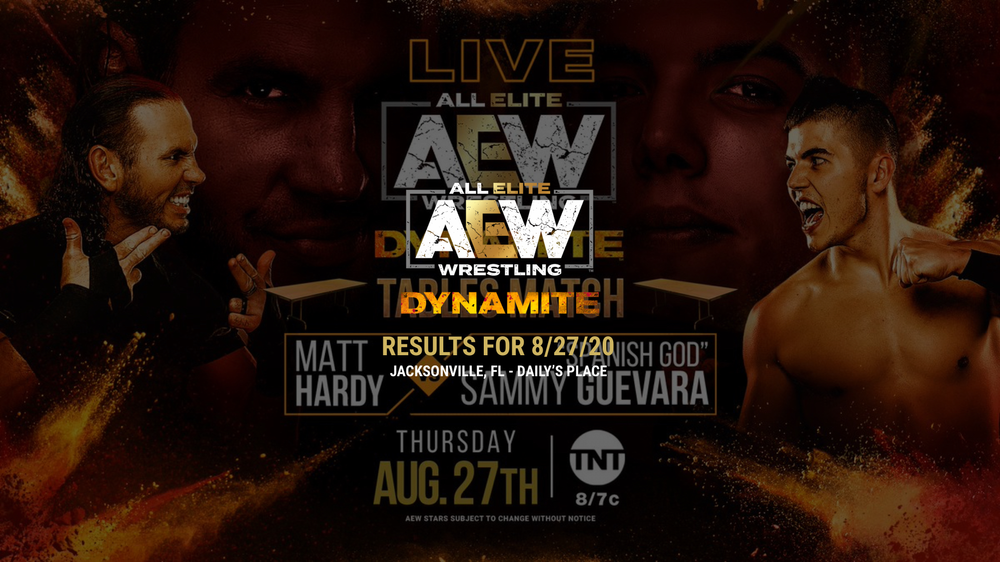 AEW Dynamite Results for August 27, 2020