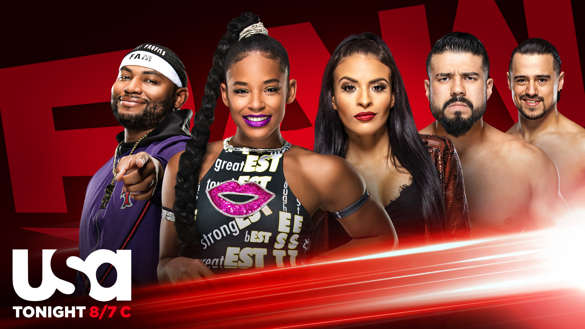 Bianca Belair looks to beat the truth out of Zelina Vega