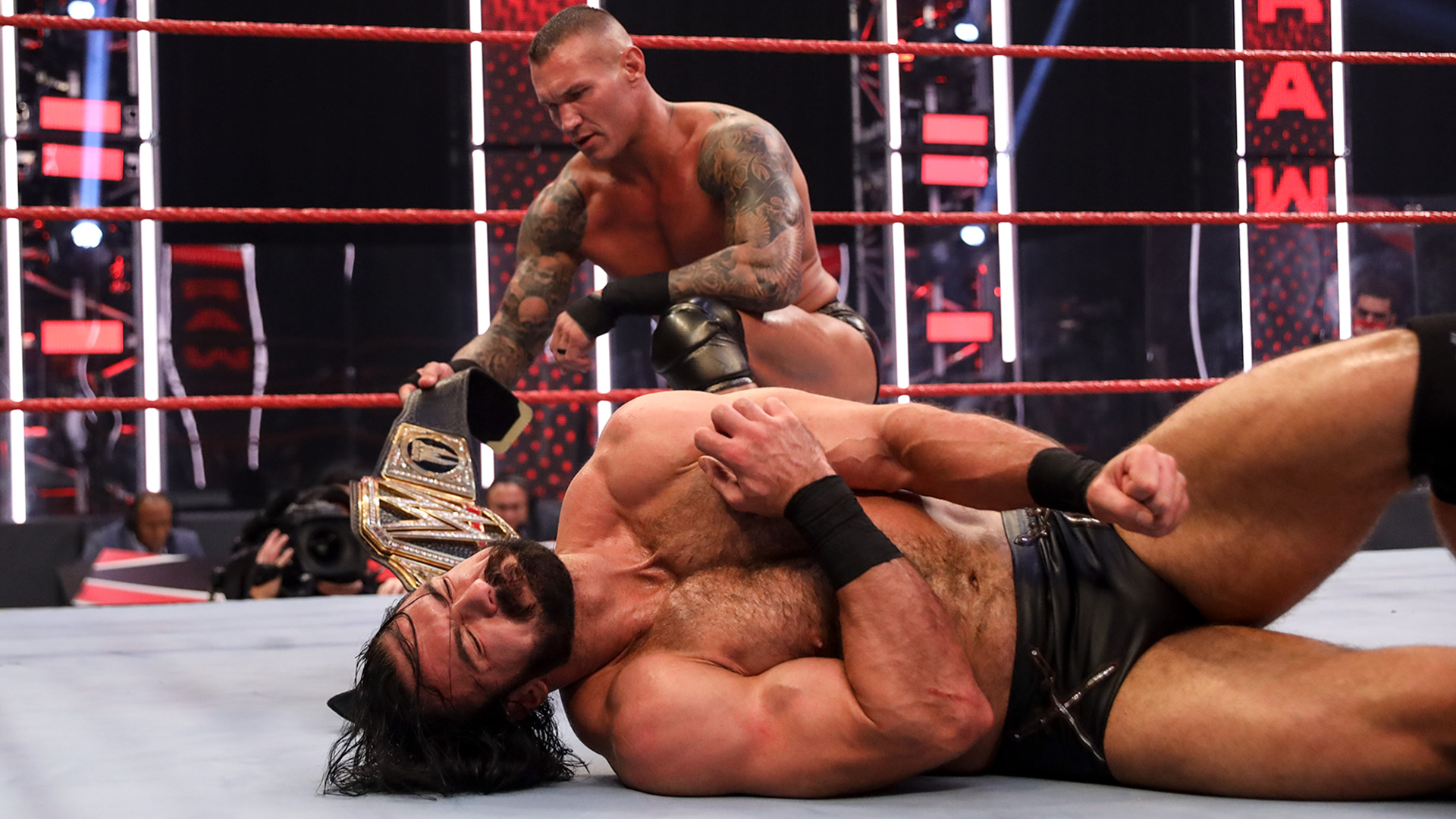 How will Drew McIntyre respond to Randy Orton’s attack?