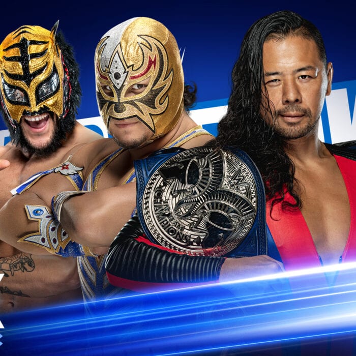 Lucha House Party look to dethrone Shinsuke Nakamura & Cesaro in SmackDown Tag Team Title Match