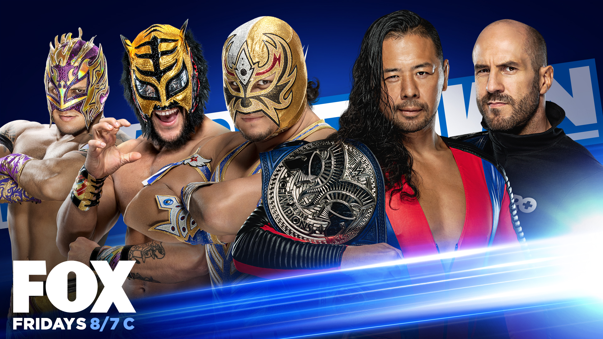 Lucha House Party look to dethrone Shinsuke Nakamura & Cesaro in SmackDown Tag Team Title Match