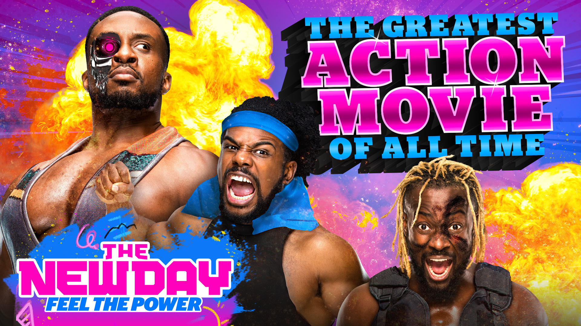 The New Day: Feel the Power presents the Greatest Action Movie of All Time Tournament this Monday