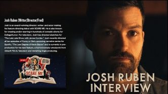 Josh Ruben Interview | Writer Director and Actor | SCARE ME (2020)