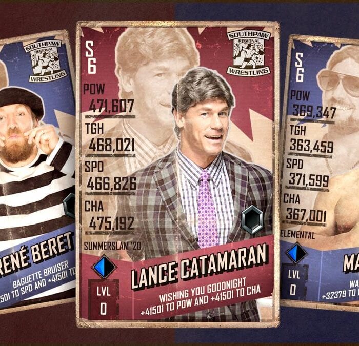 Southpaw Regional Wrestling comes to WWE SuperCard for Lethal Leap Year II