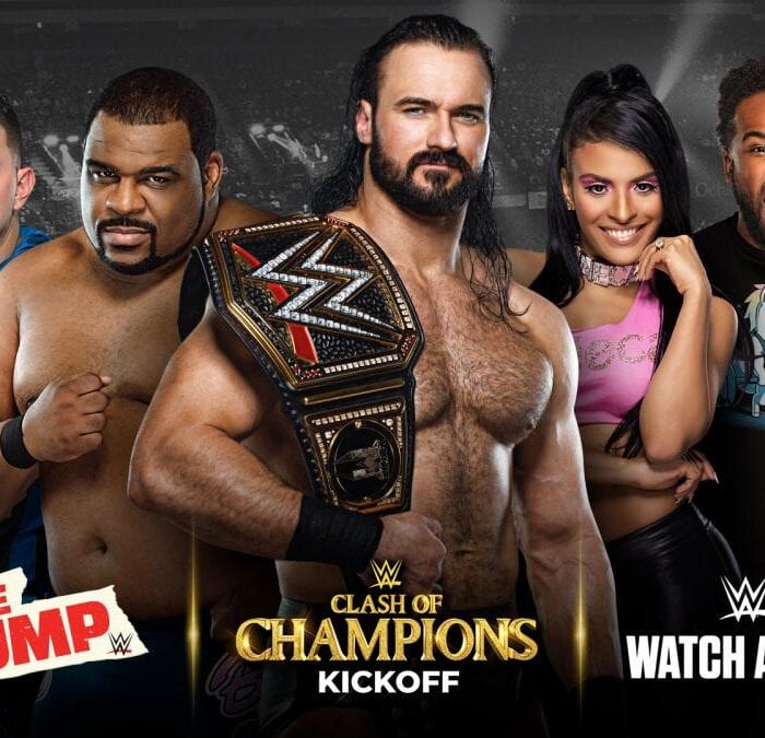 WWE’s The Bump, Kickoff Show, Watch Along and more set for WWE Clash of Champions Sunday