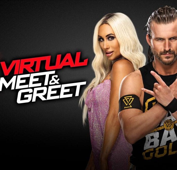 Adam Cole, Carmella and Jeff Hardy just announced for WWE Virtual Meet & Greets