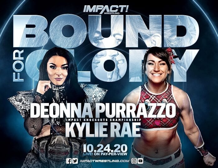 OFFICIAL: Purrazzo vs Rae for Knockouts Title at Bound for Glory