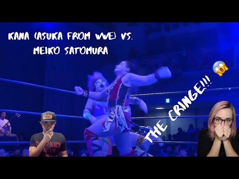 REACTION – Kana (WWE’s ASUKA) vs Meiko Satomura (華名vs里村明衣子）| Kana Pro-Mania