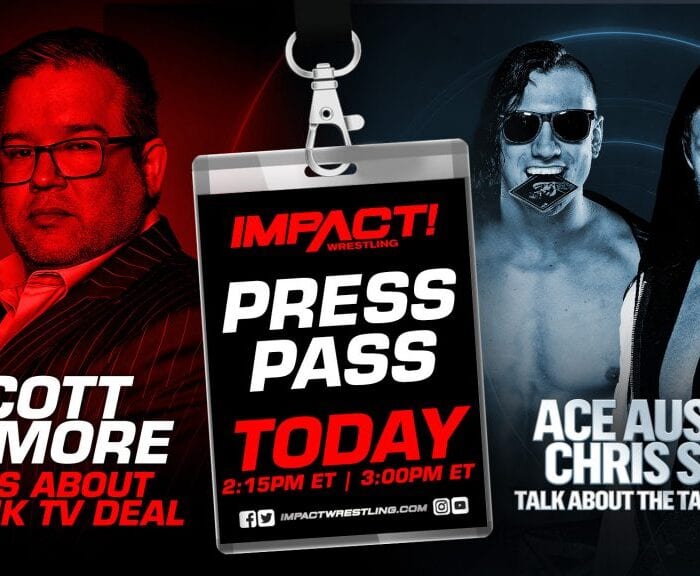 Scott D’amore, Ace Austin & Chris Sabin TODAY on Press Pass