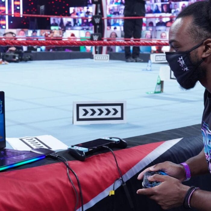 UpUpDownDown takes over WWE ThunderDome with “Mario Kart Live: Home Circuit”