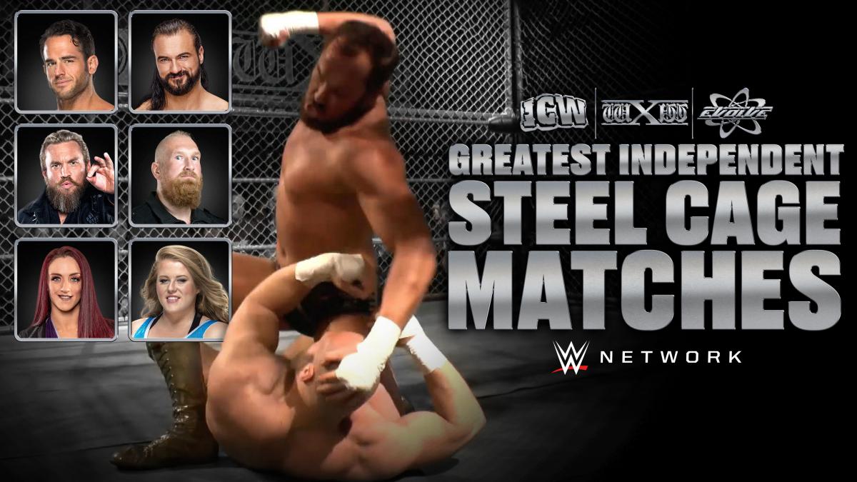 Watch The Greatest Independent Steel Cage Matches on WWE Network