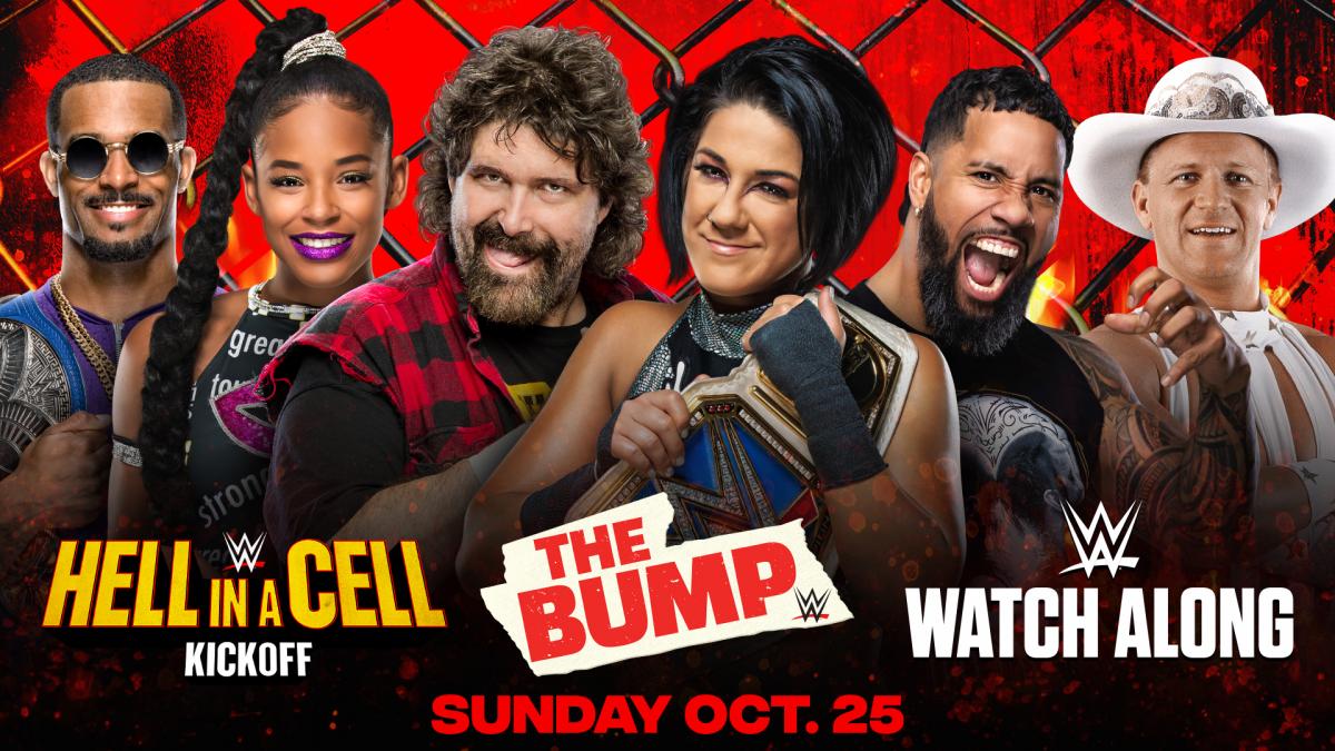 WWE’s The Bump, Kickoff Show, Watch Along and more slated for WWE Hell in a Cell Sunday