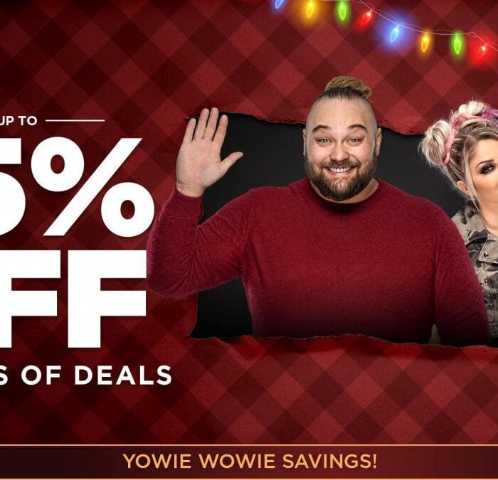 Amazing Cyber Monday deals available on WWE Shop