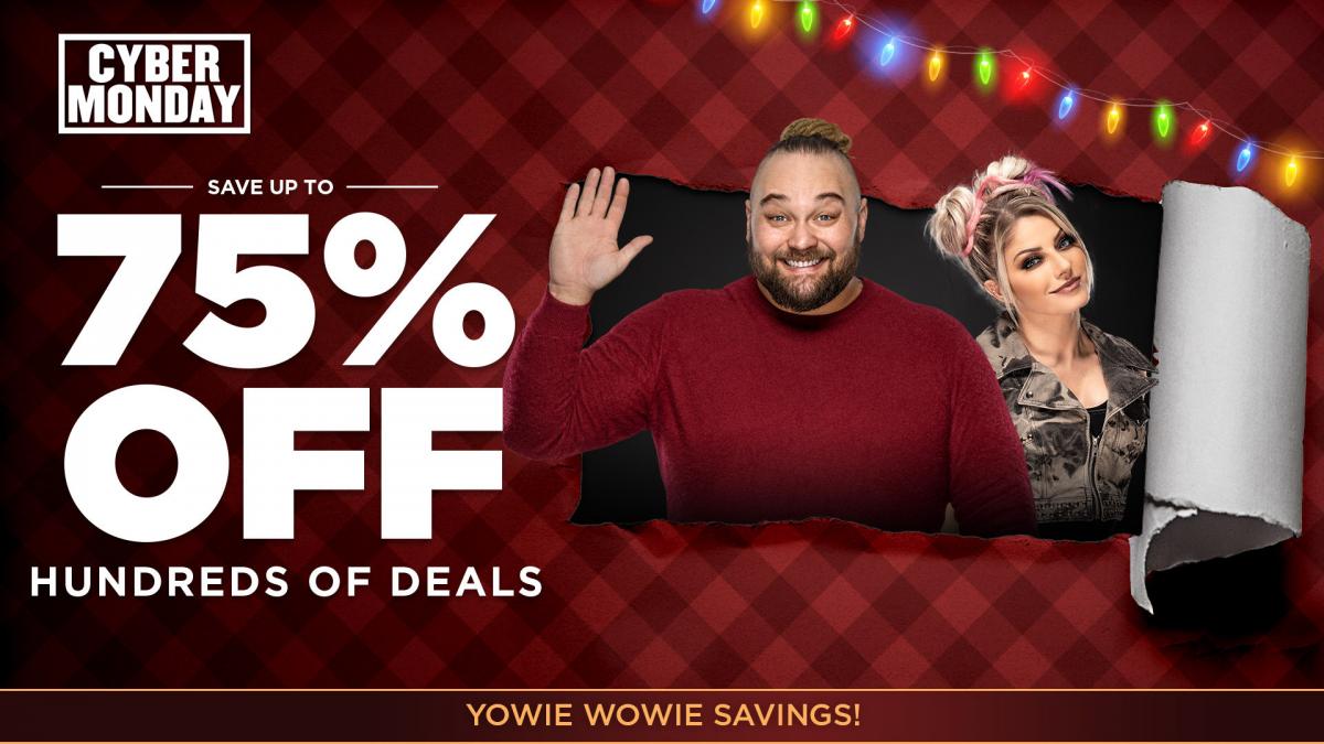 Amazing Cyber Monday deals available on WWE Shop