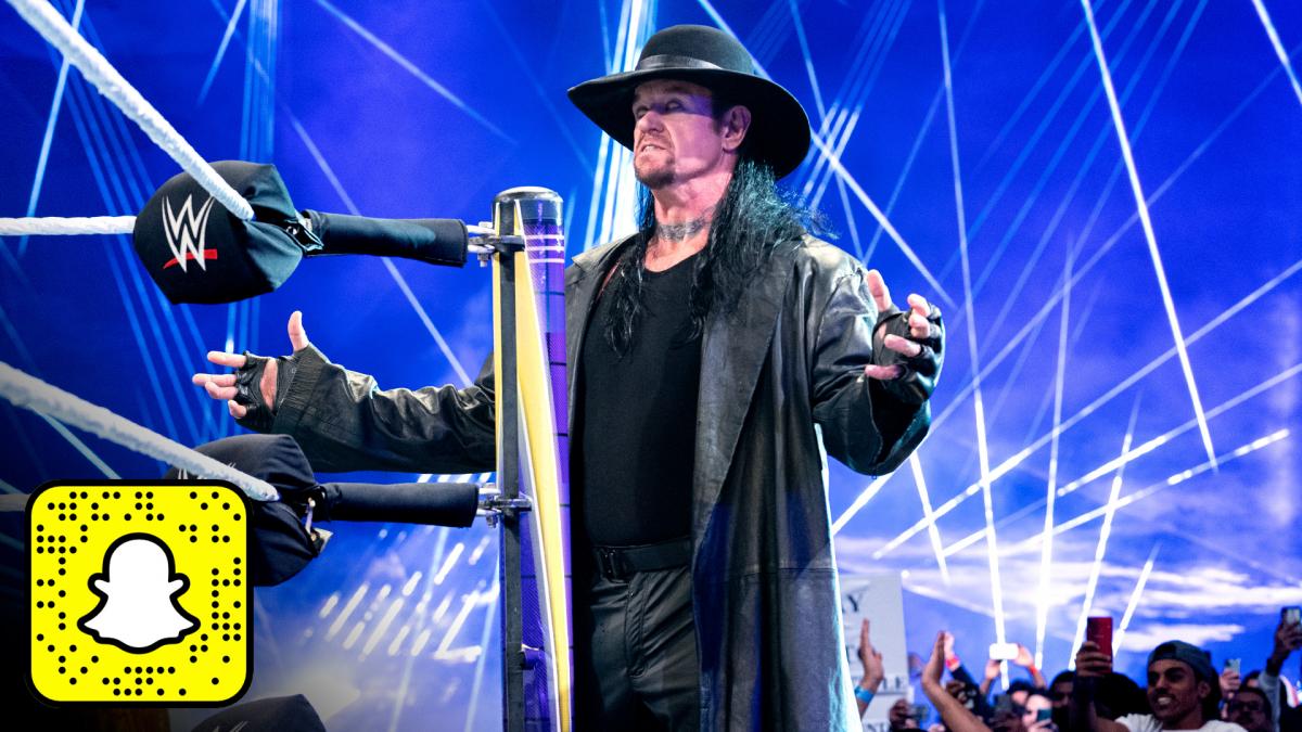 Become The Undertaker on Snapchat