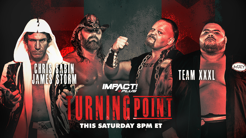 Chris Sabin & James Storm Set to Collide with XXXL at Turning Point