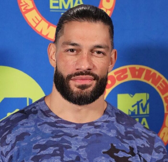 Roman Reigns appears as presenter at MTV’s EMAs