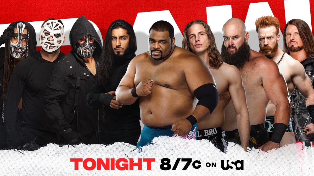 Team Raw to battle RETRIBUTION in an Eight-Man Tag Team Match