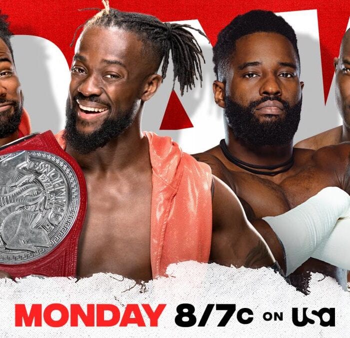 The New Day vs. Shelton Benjamin & Cedric Alexander – Raw Tag Team Championship Match