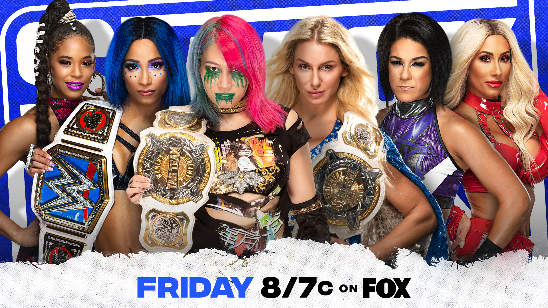 Charlotte Flair & Asuka to defend their WWE Women’s Tag Team Titles in a Triple Threat Elimination Match