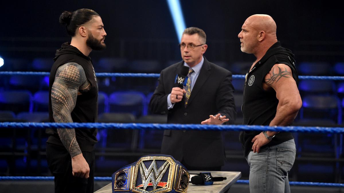 Goldberg sets sights on Roman Reigns with a shocking declaration on WWE’s The Bump