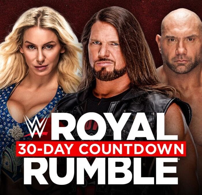 Join WWE’s Royal Rumble 30-Day Countdown in January